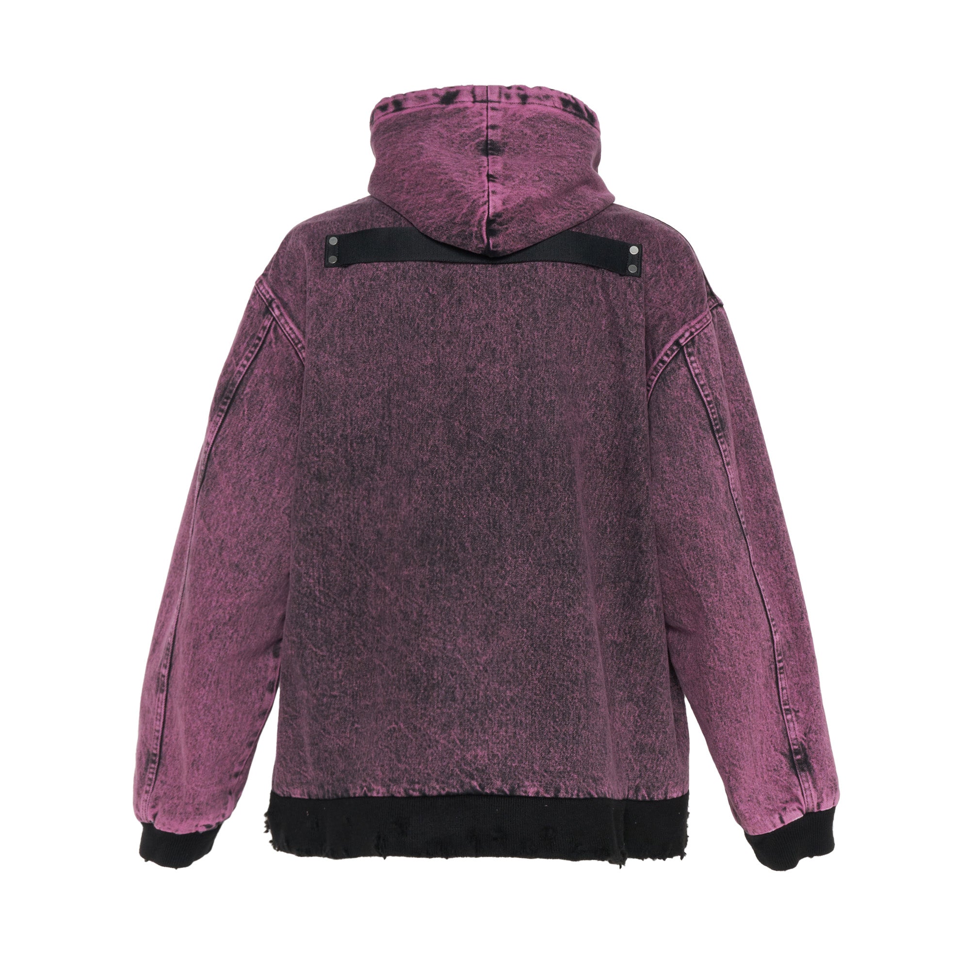 Utility Denim Hoodie