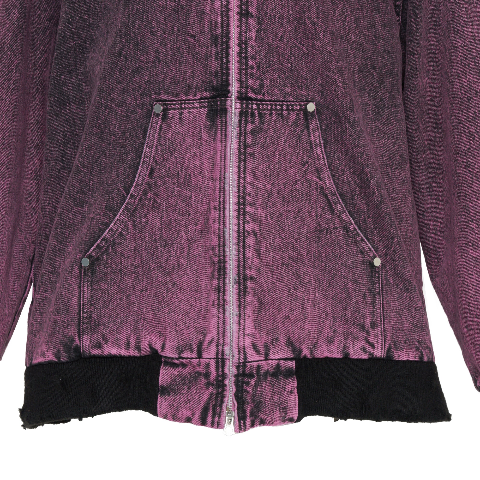 Utility Denim Hoodie