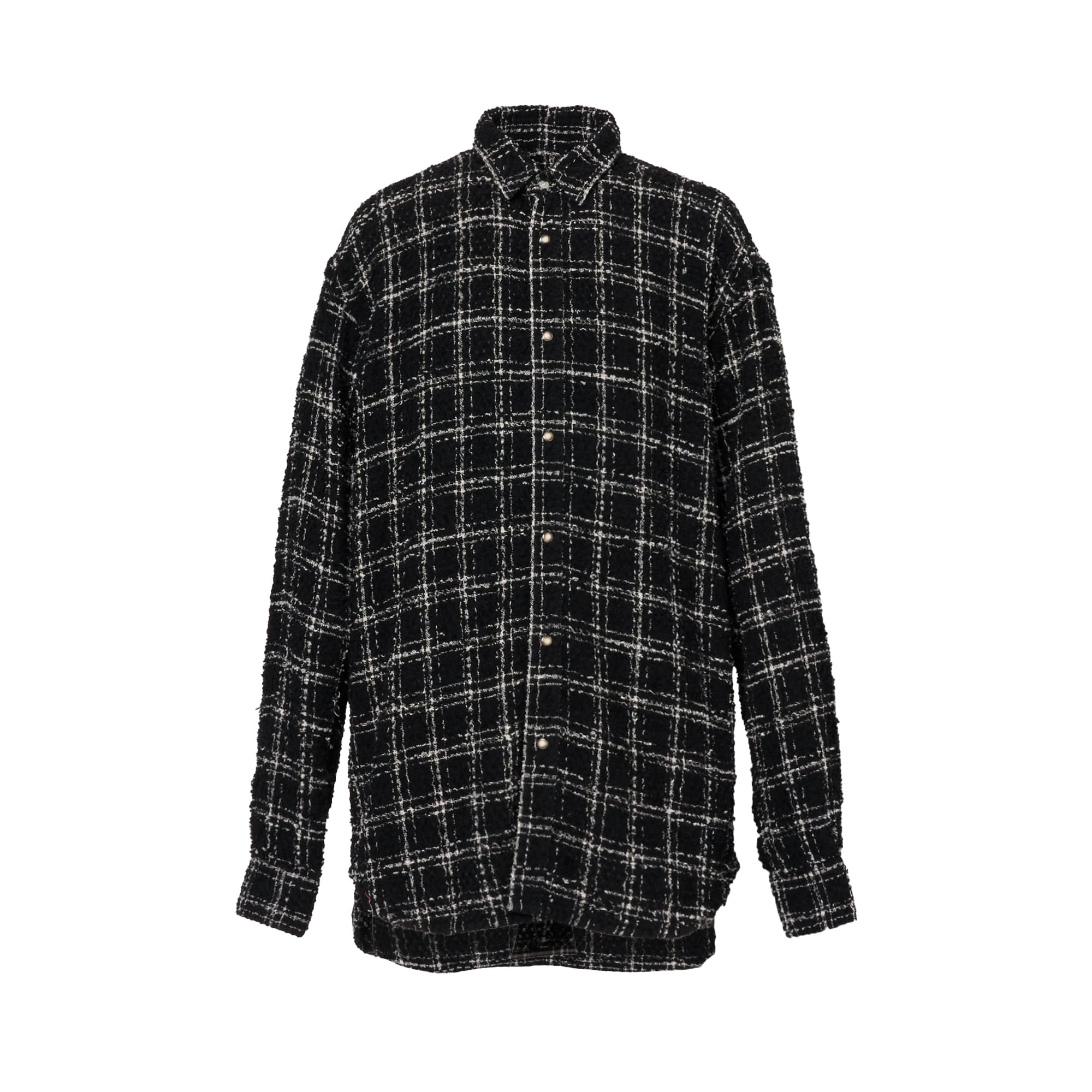 Pierced Check Flannel