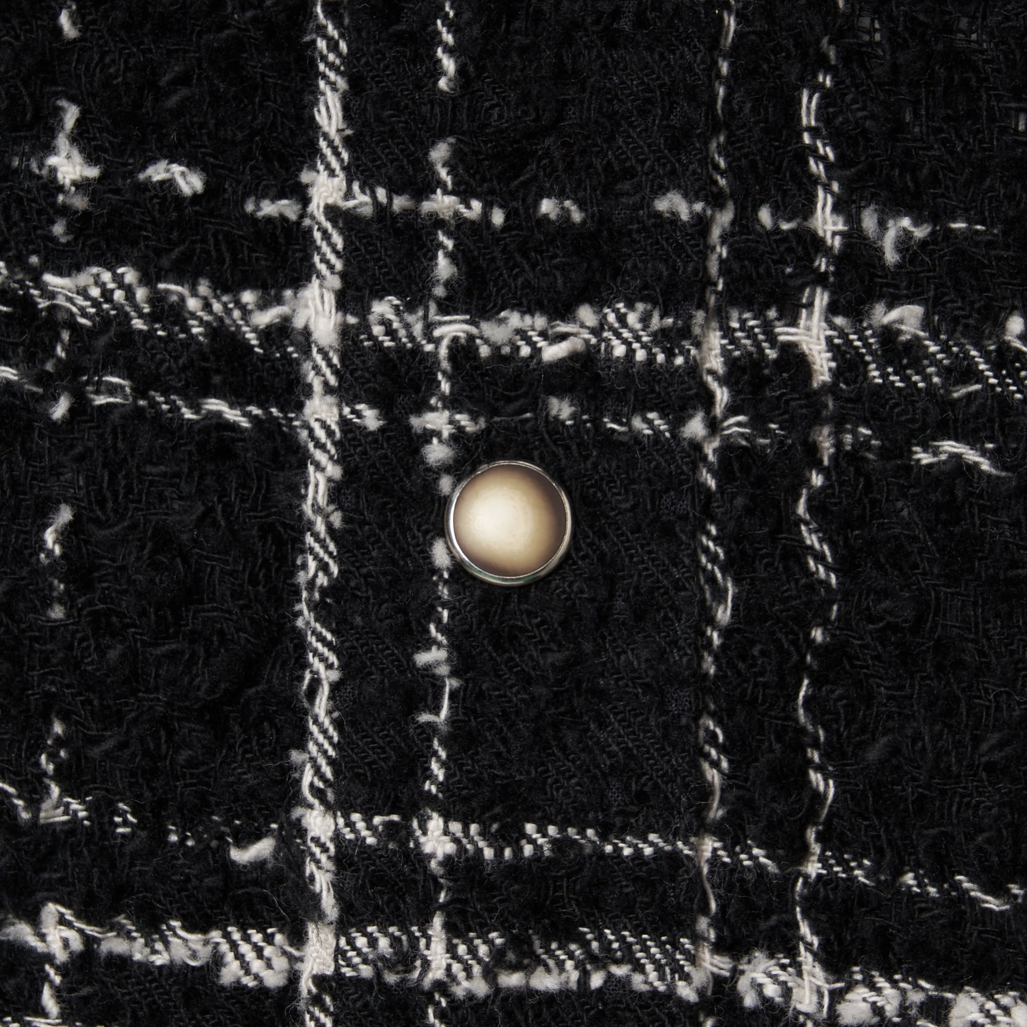 Pierced Check Flannel