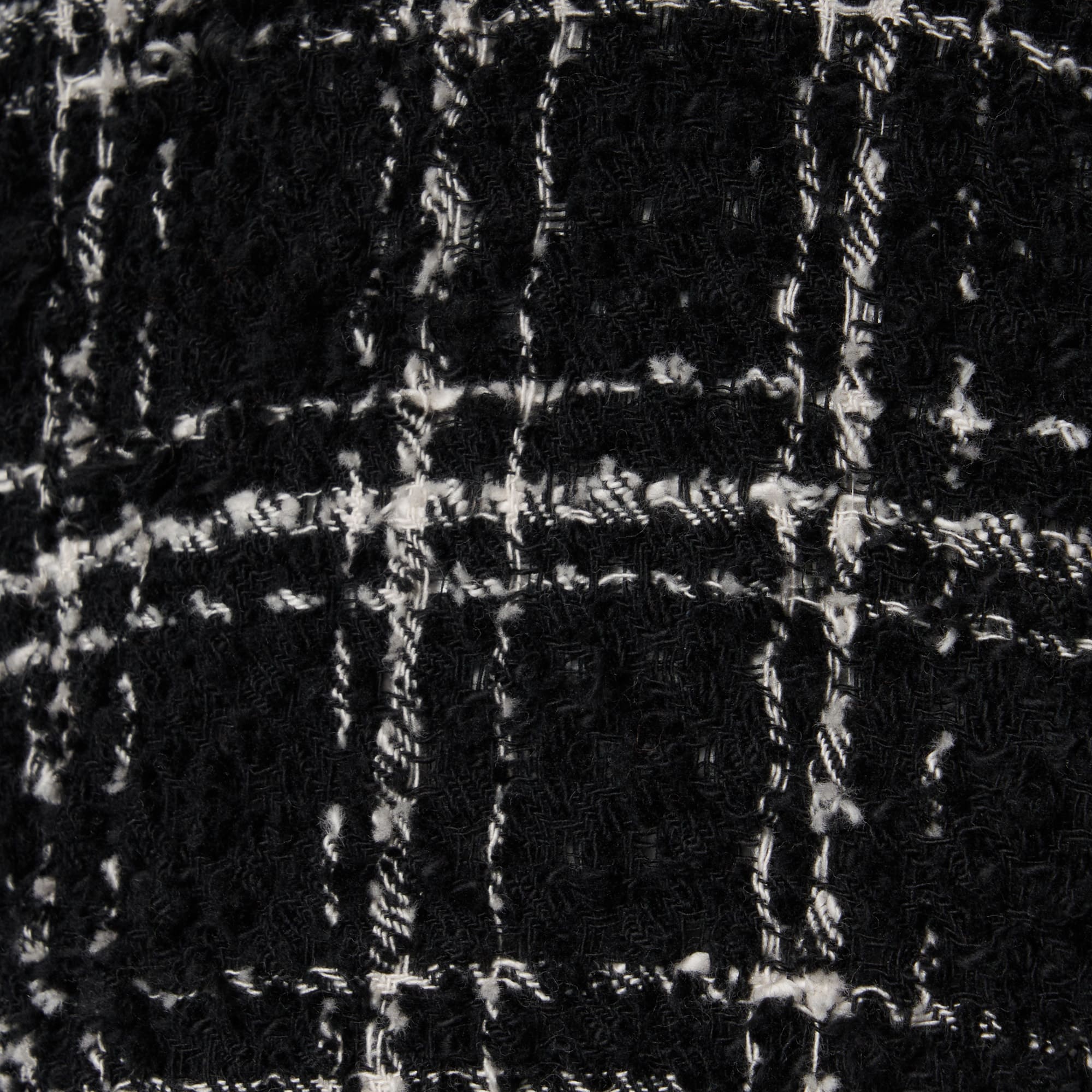 Pierced Check Flannel