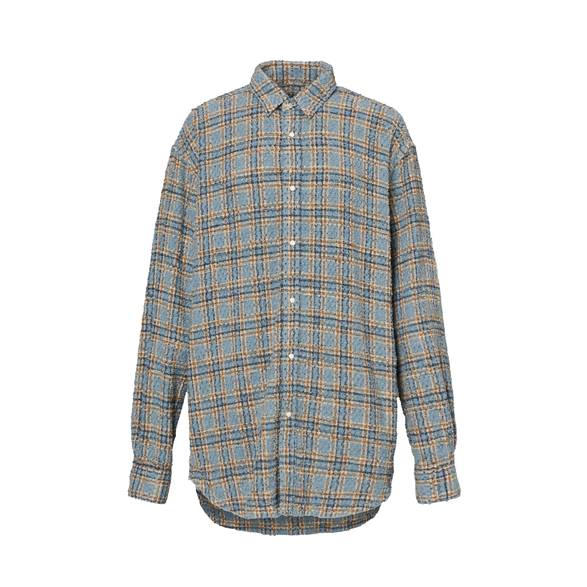 Pierced Check Flannel