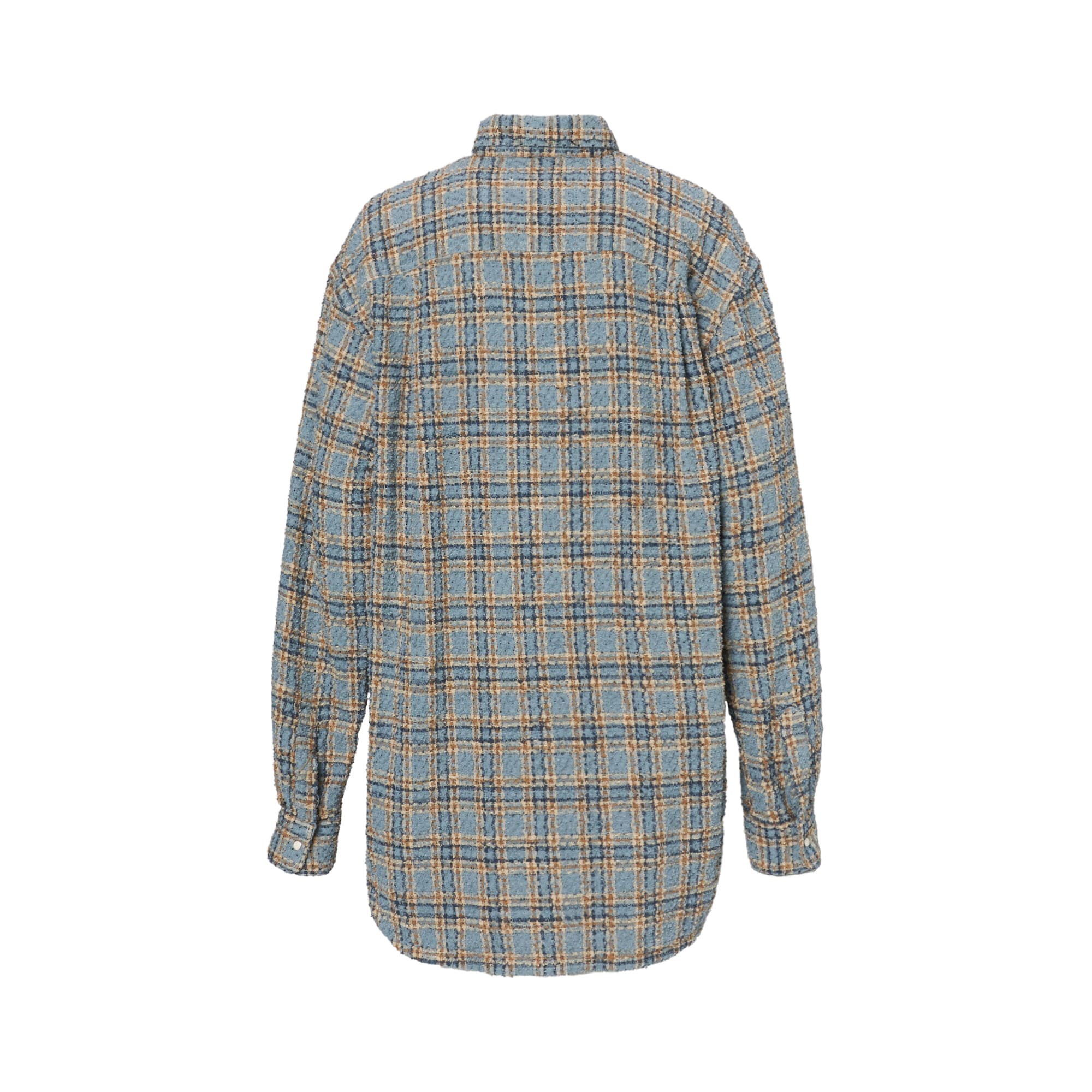 Pierced Check Flannel