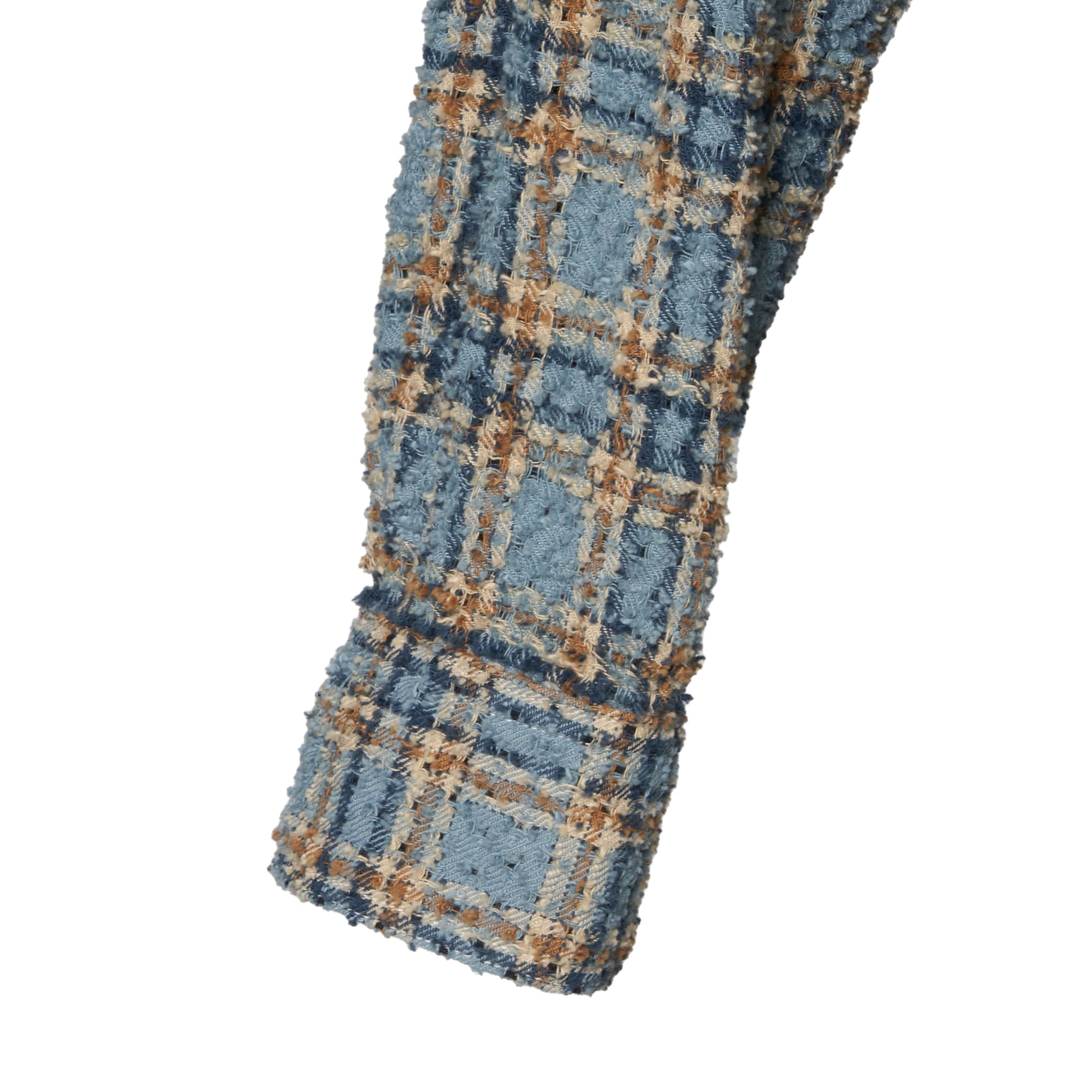 Pierced Check Flannel