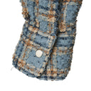 Pierced Check Flannel