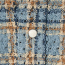 Pierced Check Flannel