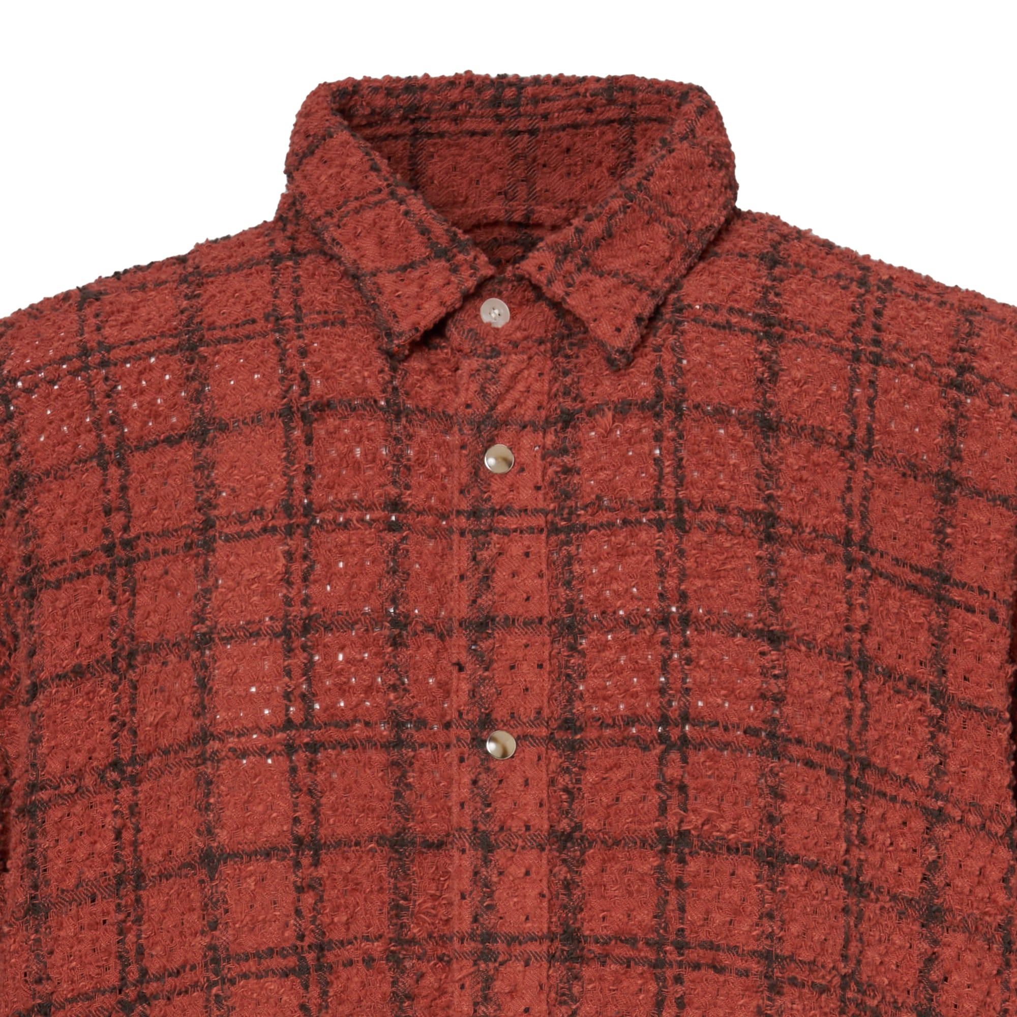 Pierced Check Flannel