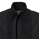 Ruffled Belt Dress Shirt