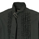 Ruffled Belt Dress Shirt