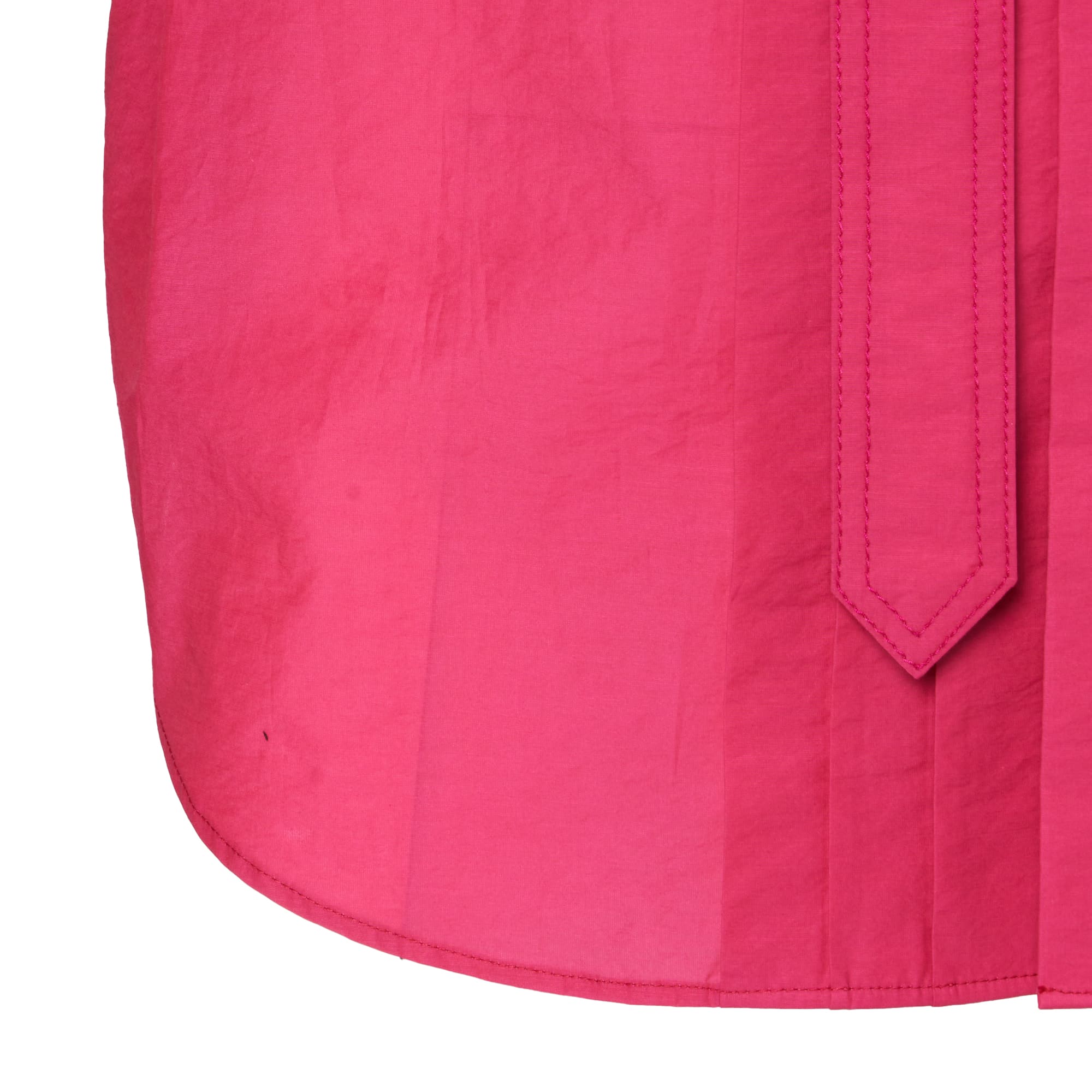 Ruffled Belt Shirt