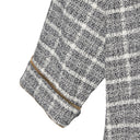 Textured Diamond Zip