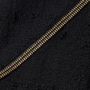 Textured Diamond Zip
