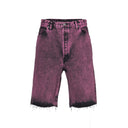Frayed Denim Shorts