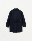 Wool Melton Pea Coat