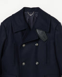 Wool Melton Pea Coat