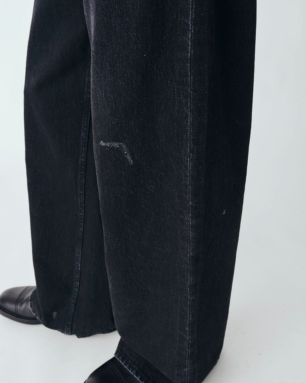 Wide Denim Pants