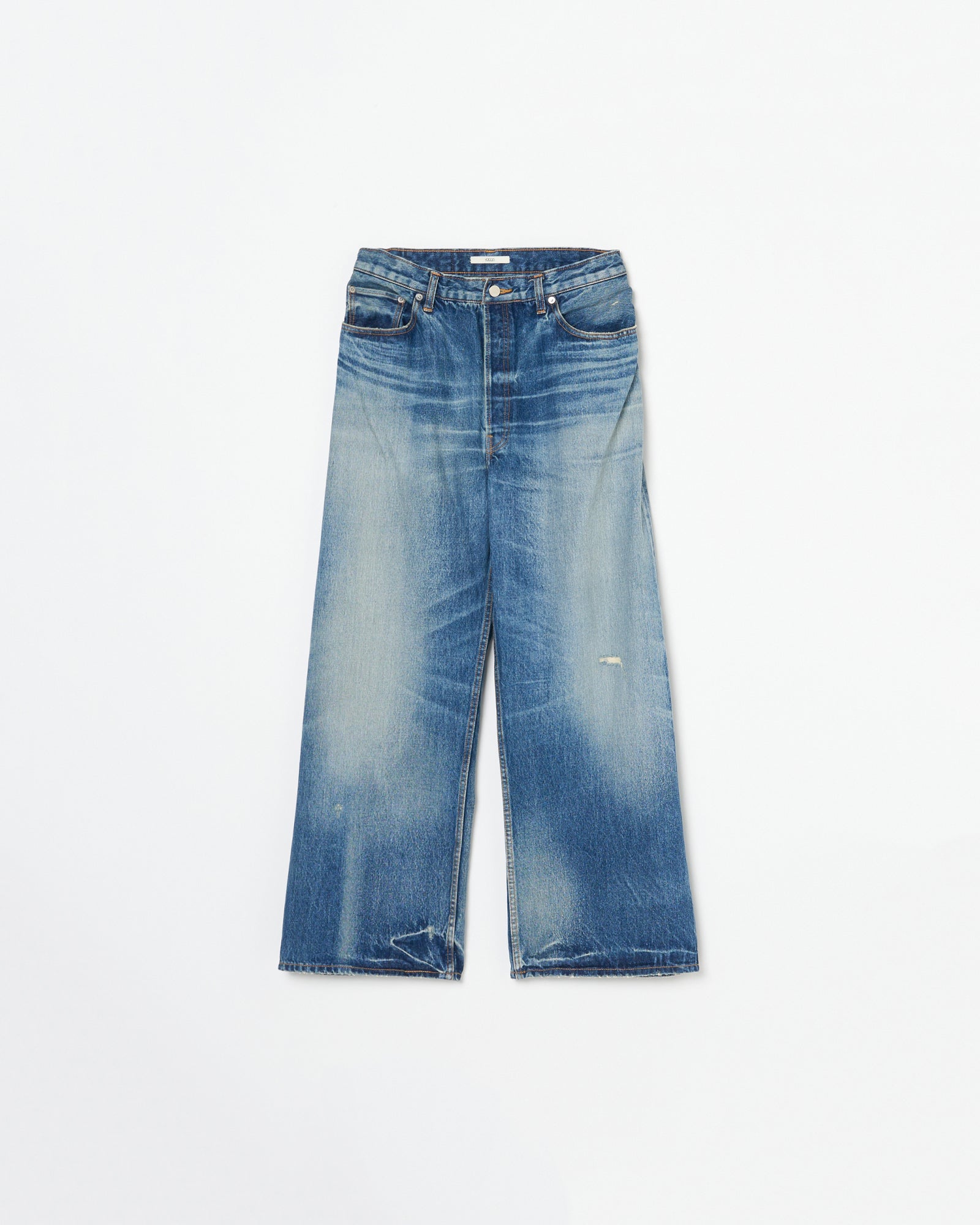 Wide Denim Pants