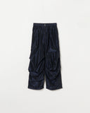 SILK WIDE LOOSE-FITTING PANTS