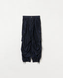 SILK WIDE LOOSE-FITTING PANTS