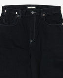 15OZ DENIM BANANA PANTS BK
