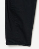 15OZ DENIM BANANA PANTS BK