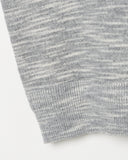 MELANGE KNIT HOODIE