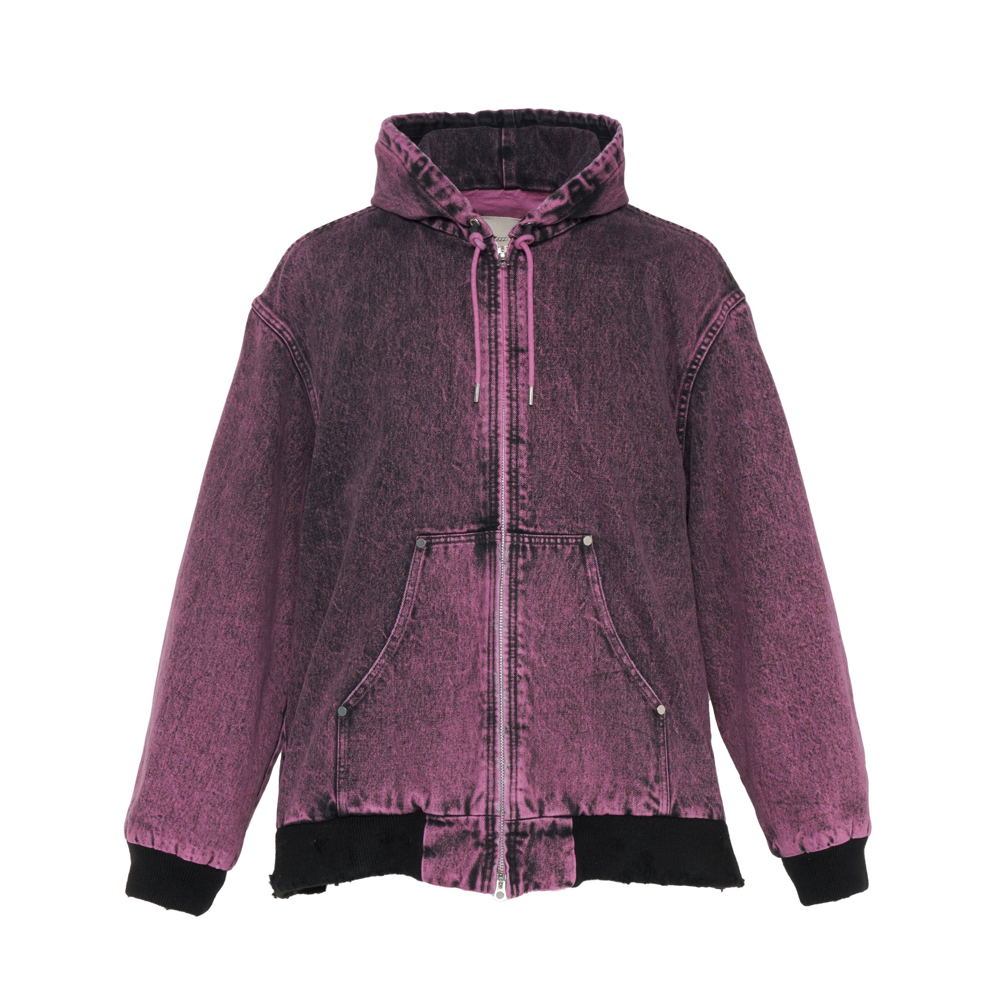 Utility Denim Hoodie