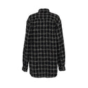 Pierced Check Flannel