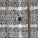 Textured Diamond Zip
