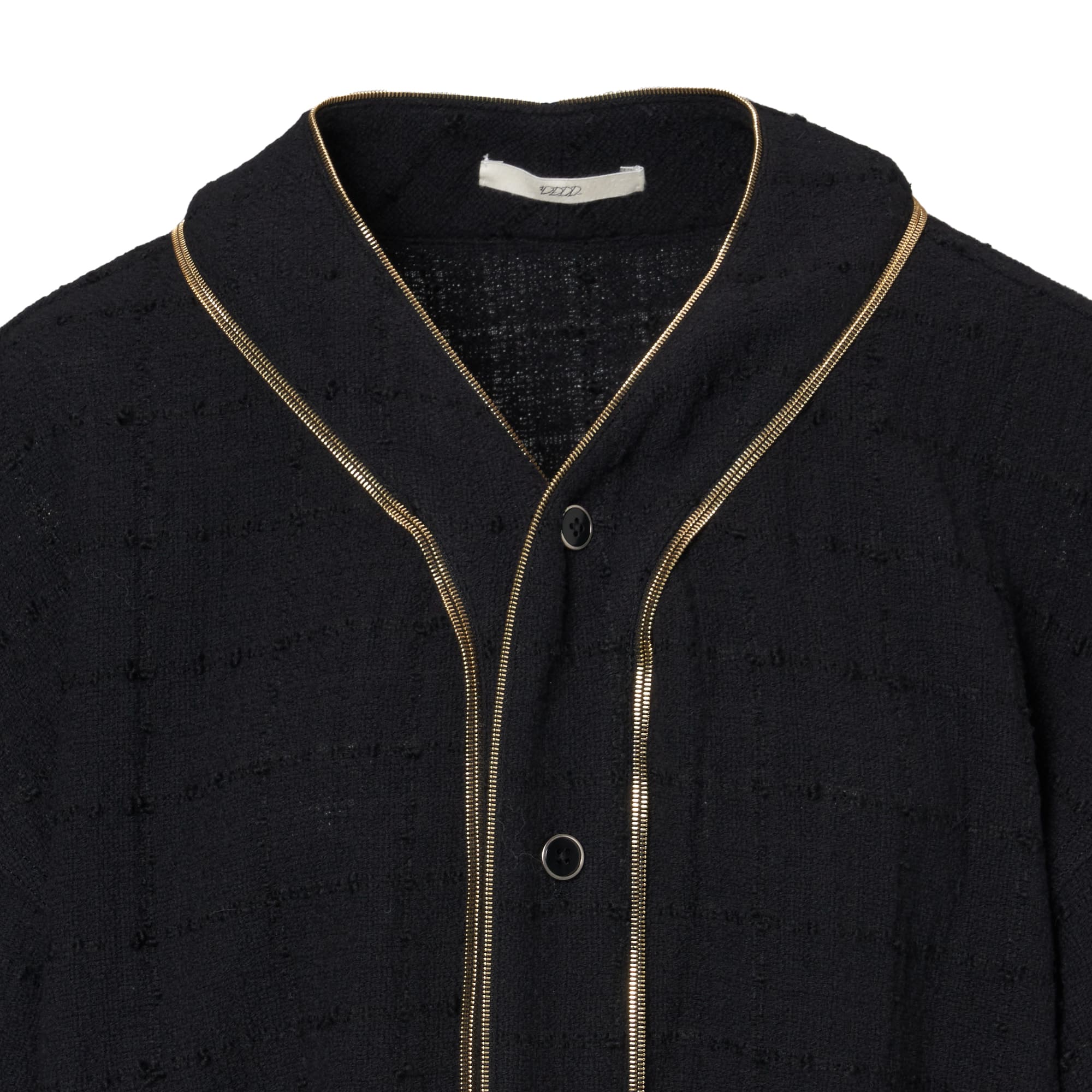Textured Diamond Zip
