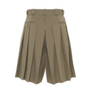 Utility Pleat Shorts