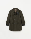 Wool Melton Pea Coat