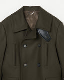 Wool Melton Pea Coat