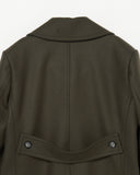 Wool Melton Pea Coat