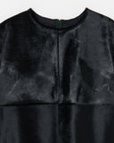 Hair‑On Leather Tee