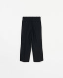 Wool Three-tuck Trousers