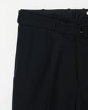 Wool Three-tuck Trousers