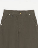Cotton Satin Painter Pants