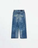 Wide Denim Pants