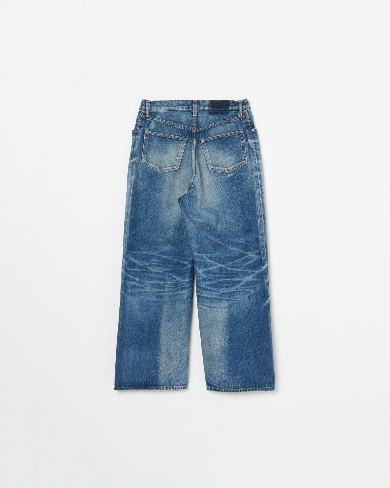 Wide Denim Pants