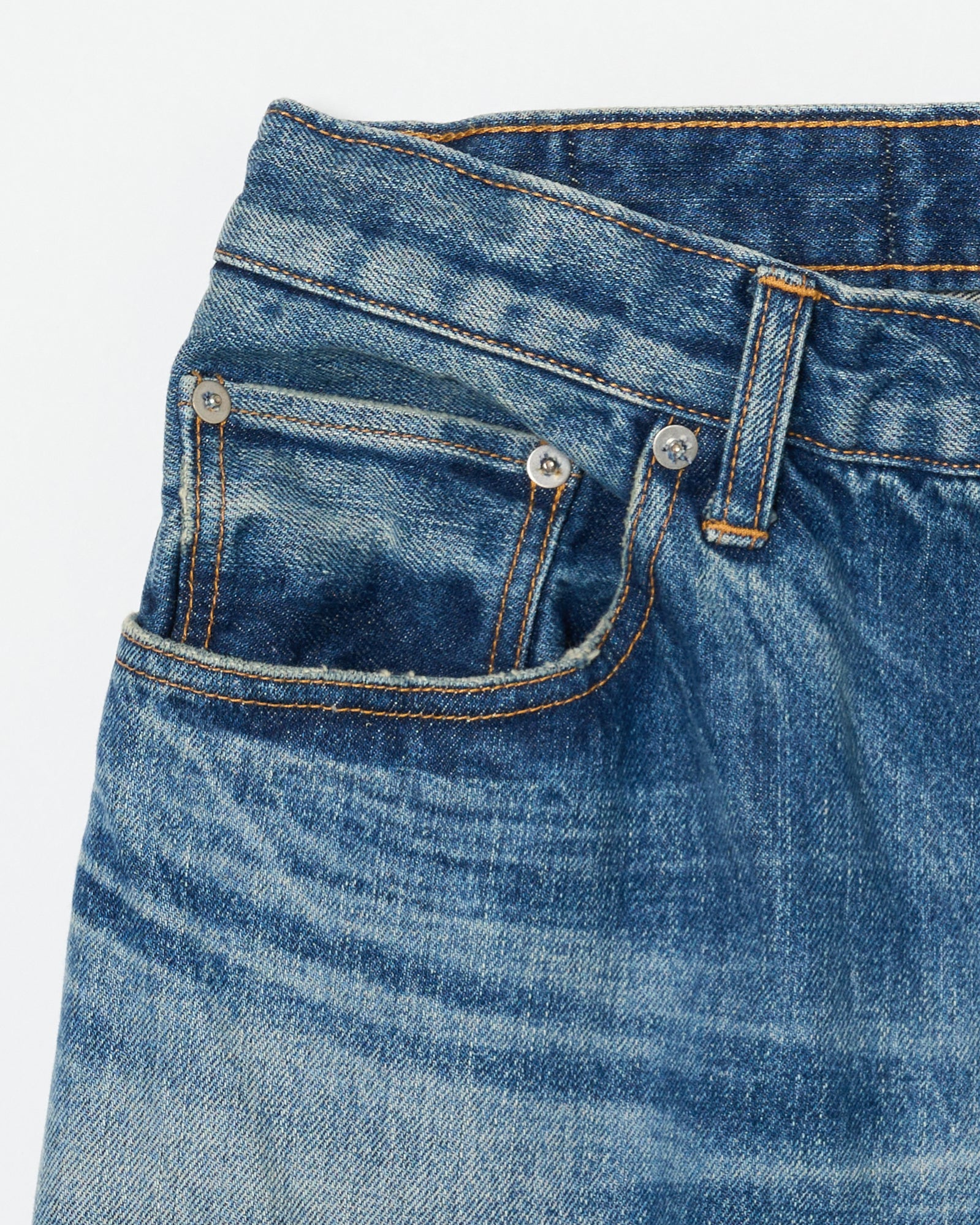 Wide Denim Pants