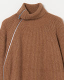 Fox‑Wool Side Zip Knit