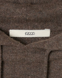 Cashmere Pile Hoodie