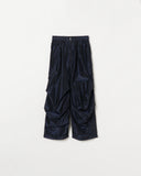 SILK WIDE LOOSE-FITTING PANTS