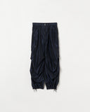 SILK WIDE LOOSE-FITTING PANTS