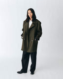 Wool Melton Pea Coat