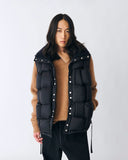 Woven Down Vest