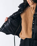Woven Down Vest