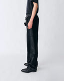 Hair‑On Texture Pants