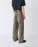 Cotton Satin Painter Pants
